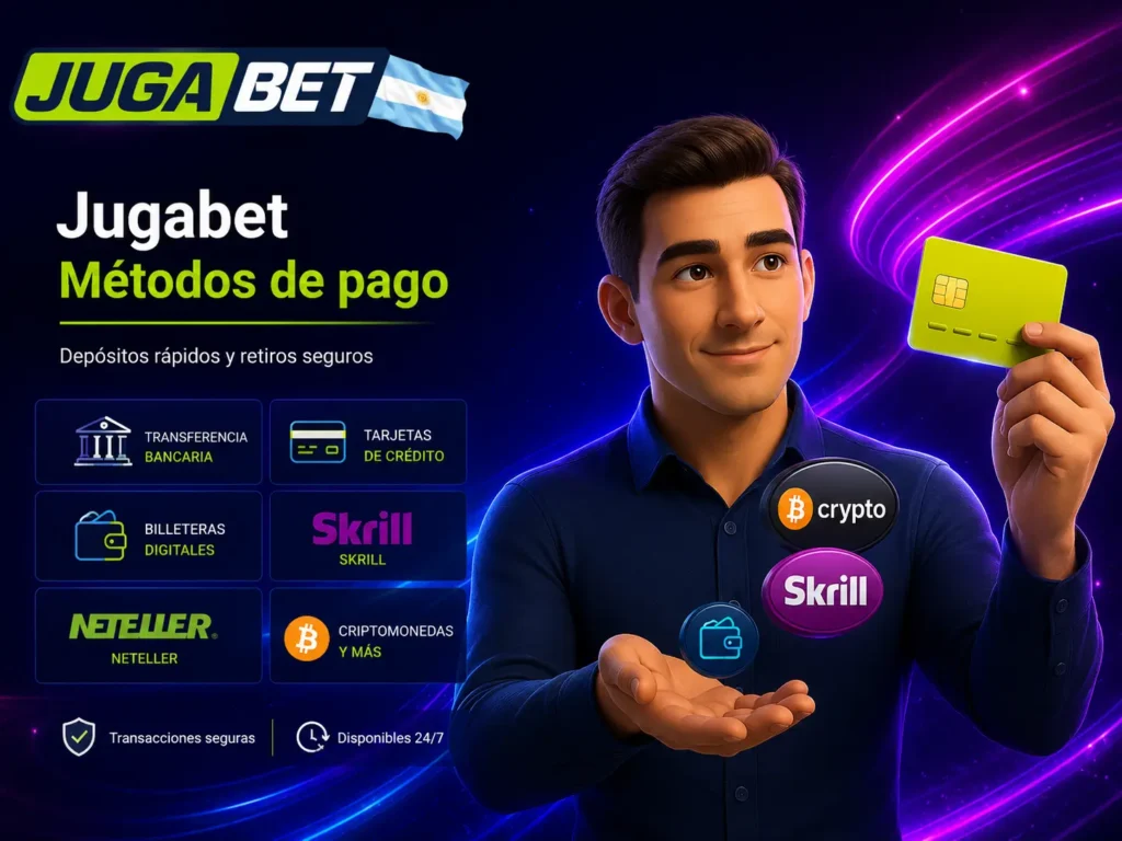 Depósitos y retiros Jugabet